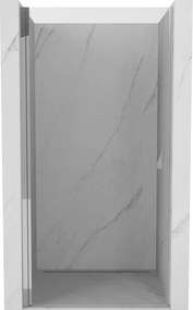 Mexen Mist-B porta de duche pivotante 75 cm, transparente, cromado - 8A2-075-000-01-00