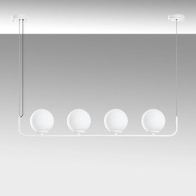 Chandelier Faruk – Branco – 15 cm x 100 cm x 15 cm