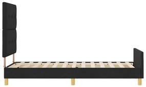 Cama vidaXL Preta 80x200 cm em Tecido