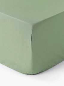 Lençol em percal de algodão com elástico boxspring Elsie