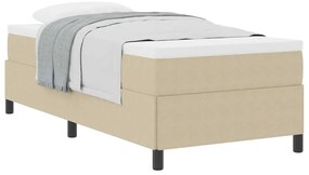 Cama vidaXL Verde Claro Cinza 90x190 cm tecido veludo