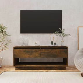 Móvel p/ TV 102x41x44 cm derivados de madeira carvalho fumado