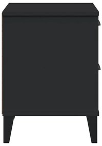 Mesa de cabeceira VIKEN derivados de madeira preto