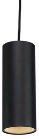 Candeeiro de suspensão design preto - Tubo Design,Moderno