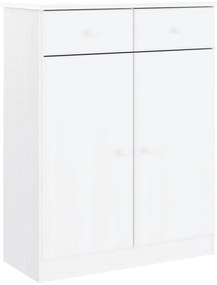 Aparador ALTA 77x35x188 cm madeira de pinho maciça branco