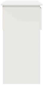 Mesa consola com gavetas 85,5x38,5x74,5 cm branco
