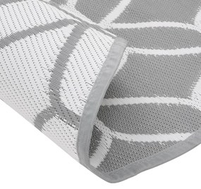 Tapete de exterior Ø120 cm ARAKIL PP cinzento