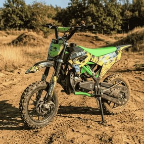 MINI MOTO PARA CRIANÇAS MiniCross Roan RXF 49cc 4.5CV Verde
