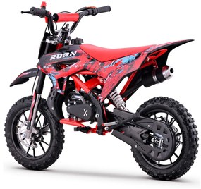 MINI MOTO PARA CRIANÇAS MiniCross Roan RXF 49cc 4.5CV Vermelha