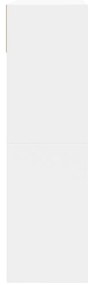 Sapateira c/ 2 gavetas articuladas 80x34x116 cm branco