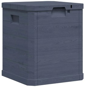 Caixa de arrumação para jardim 90 L antracite