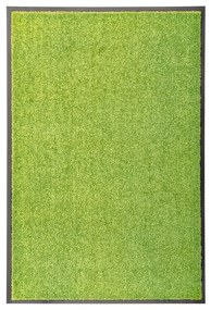 Tapete de porta lavável 60x90 cm verde