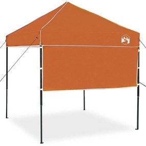 Tenda de Toldo Laranja 200 x 200 cm Tecido Oxford