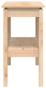 Mesa consola 110x40x75 cm madeira de pinho maciça