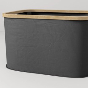 Cesto para Roupa Dobrável Cesto para Roupa Suja 36 L com Pega para Cas