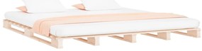 Cama de paletes 200x200 cm pinho maciço
