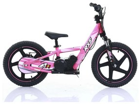 Bicicleta elétrica infantil 250W 16” pro Roan RXF Sedna Rosa