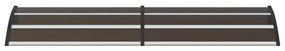 Toldo de porta 240x75 cm PC preto