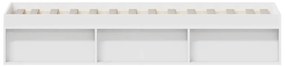 Estrutura de cama 90x190 cm branco