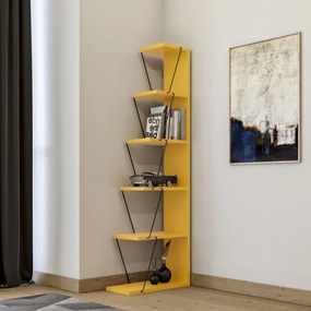 Estante Tlos – Amarelo – 50x150x22 cm | Tribo Home