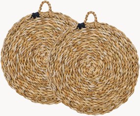 Bases para panelas artesanais Naba, conjunto de 2