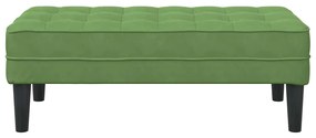 Banco Verde Claro 113x57x39 cm Veludo