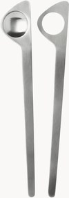 Conjunto de talheres para salada em aço inoxidável Arne Jacobsen