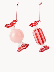 Handmade Tree Pendants Candy, Set of 2