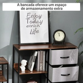 Móvel Line - Cinza Claro - Design Rústico