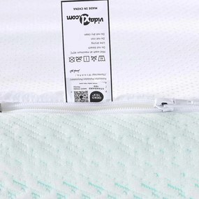 Protetores de Colchão Outros Branco e Verde 200 x 200 cm