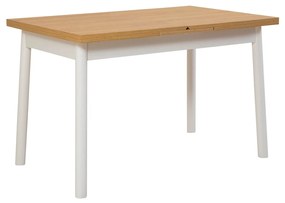 Conjunto de Mesa de Jantar Extensível e Cadeiras Oliver – Branco – Mes