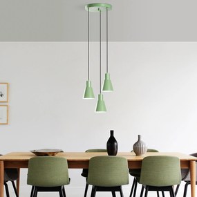 Chandelier Konikkem – Mint – Diâmetro 40 cm