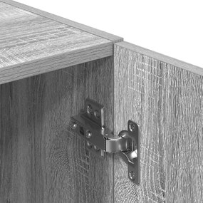 3 pcs armário de cozinha conjunto deriv. madeira cinza sonoma