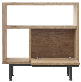 Mesa de Apoio ON6 – Nogueira – 60x60x25,5 cm