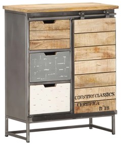 vidaXL Aparador 60x30x70 cm madeira de mangueira maciça