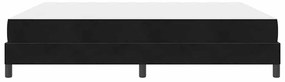 Cama box spring com colchão Preto 180 x 200 cm Veludo
