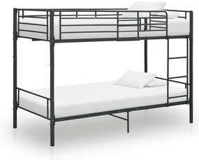 Beliche 90x200 cm metal preto