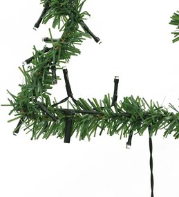 Decoração árvore de Natal c/ luz e estacas 3 pcs 50 LEDs 30 cm
