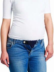 Cinto extensível Flexi-Belt, da Carriwell azul medio liso