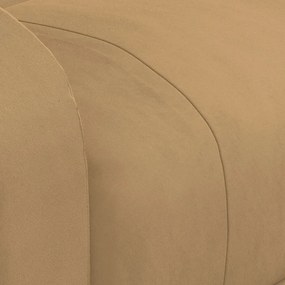 Poltrona elevatória de massagens veludo castanho