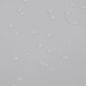Lona Ø 2,2 m 650 g/m² cinzento