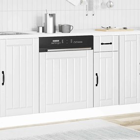 Painel máquina lavar louça Lucca branco derivados de madeira