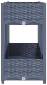 Canteiro elevado 160x40x71 cm polipropileno