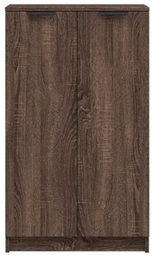 Sapateira 59x35x100 cm derivados de madeira carvalho castanho