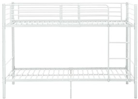 Beliche 90x200 cm metal branco