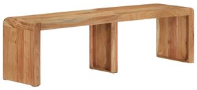 Banco 160x38x45 cm madeira de acácia maciça