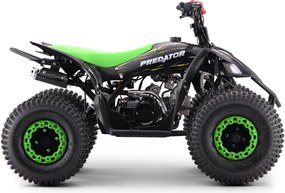 Moto 4 Crianças + 8 anos 125cc - Beneo Predator Até 55 Km/h com limitador Verde