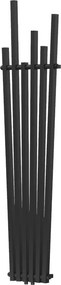 Mexen Omaha radiador decorativo 1800 x 420 mm, 655 W, preto - W208-1800-420-00-70