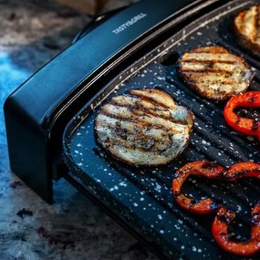 Grelhador eléctrico Tasty&Grill 2500 RockWater MixGrill. 2150 W, revestimento antiaderente, superfície mista, termóstato regulável, lavável na máquina
