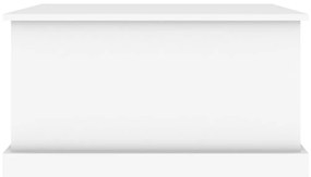 Caixa de arrumação 70x40x38 cm derivados de madeira branco